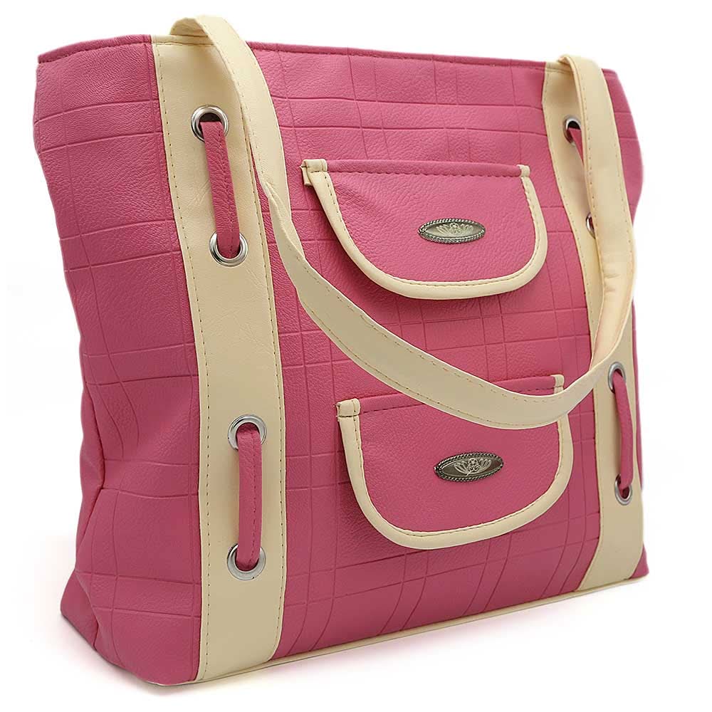 Women's Handbag (8653) - Pink, Women, Bags, Chase Value, Chase Value