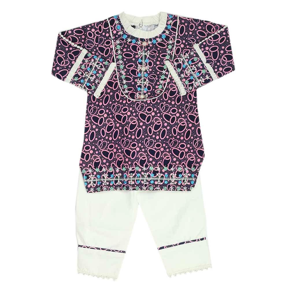 Girls Full Sleeves Suit - Pink, Girls Suits, Chase Value, Chase Value
