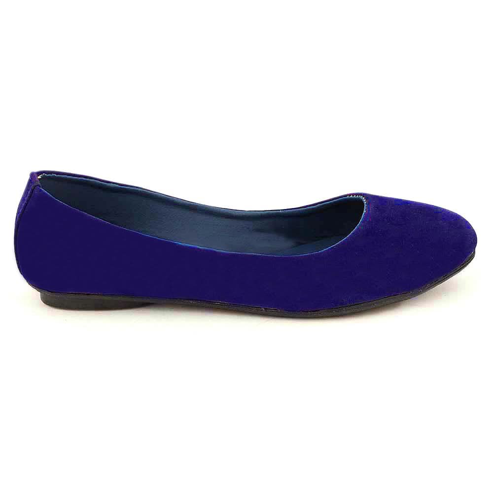 Women's Velvet Pumps 1820 - Navy Blue, Women, Pumps, Chase Value, Chase Value