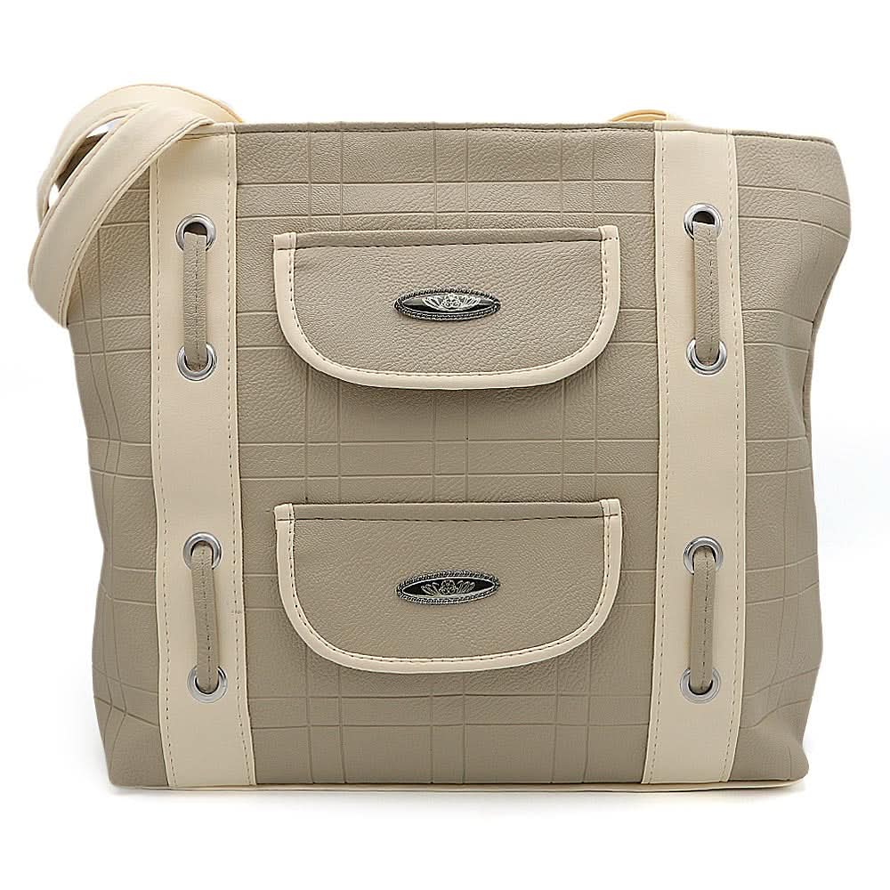 Women's Handbag (8653) - Beige, Women, Bags, Chase Value, Chase Value
