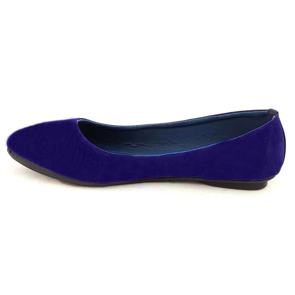 Women's Velvet Pumps 1820 - Navy Blue, Women, Pumps, Chase Value, Chase Value
