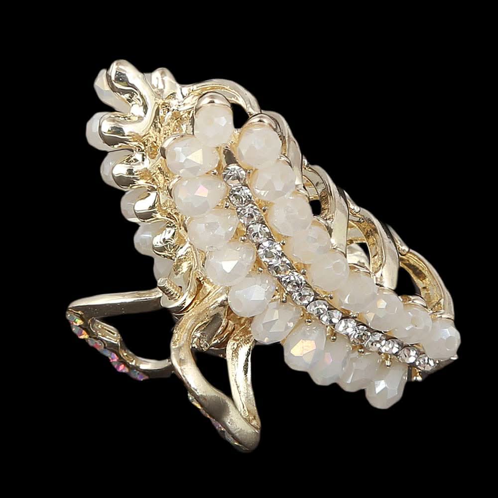 Women's Metal Catcher - White, Women, Hair And Head Jewellery, Chase Value, Chase Value