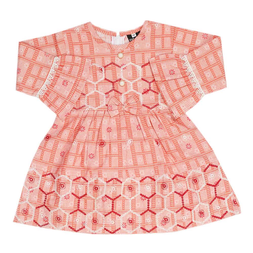 Girls Full Sleeves Suit - Peach, Girls Suits, Chase Value, Chase Value