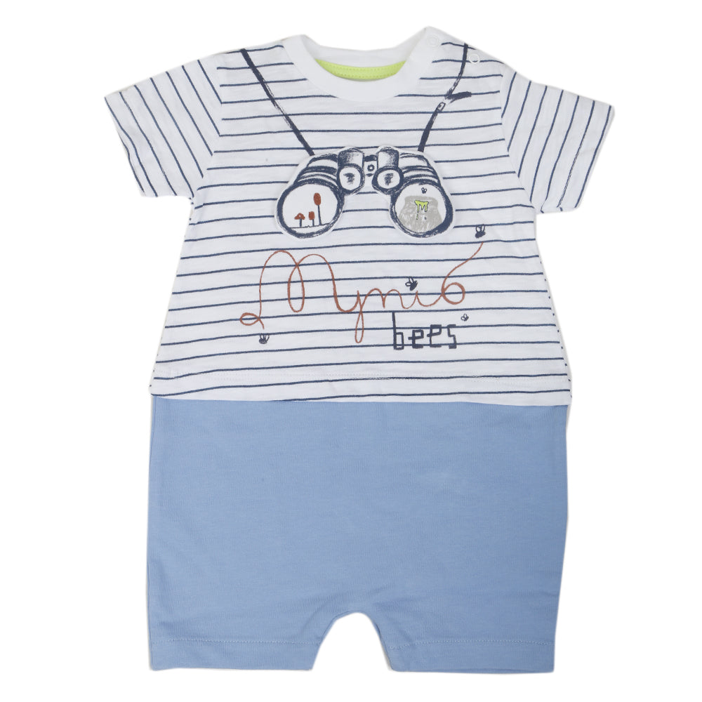 Newborn Boys Romper - Blue, Kids, Newborn Boys Rompers, Chase Value, Chase Value