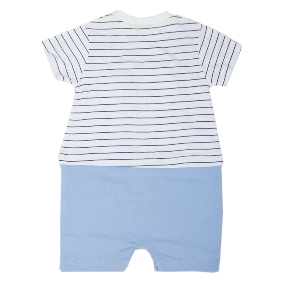 Newborn Boys Romper - Blue, Kids, Newborn Boys Rompers, Chase Value, Chase Value