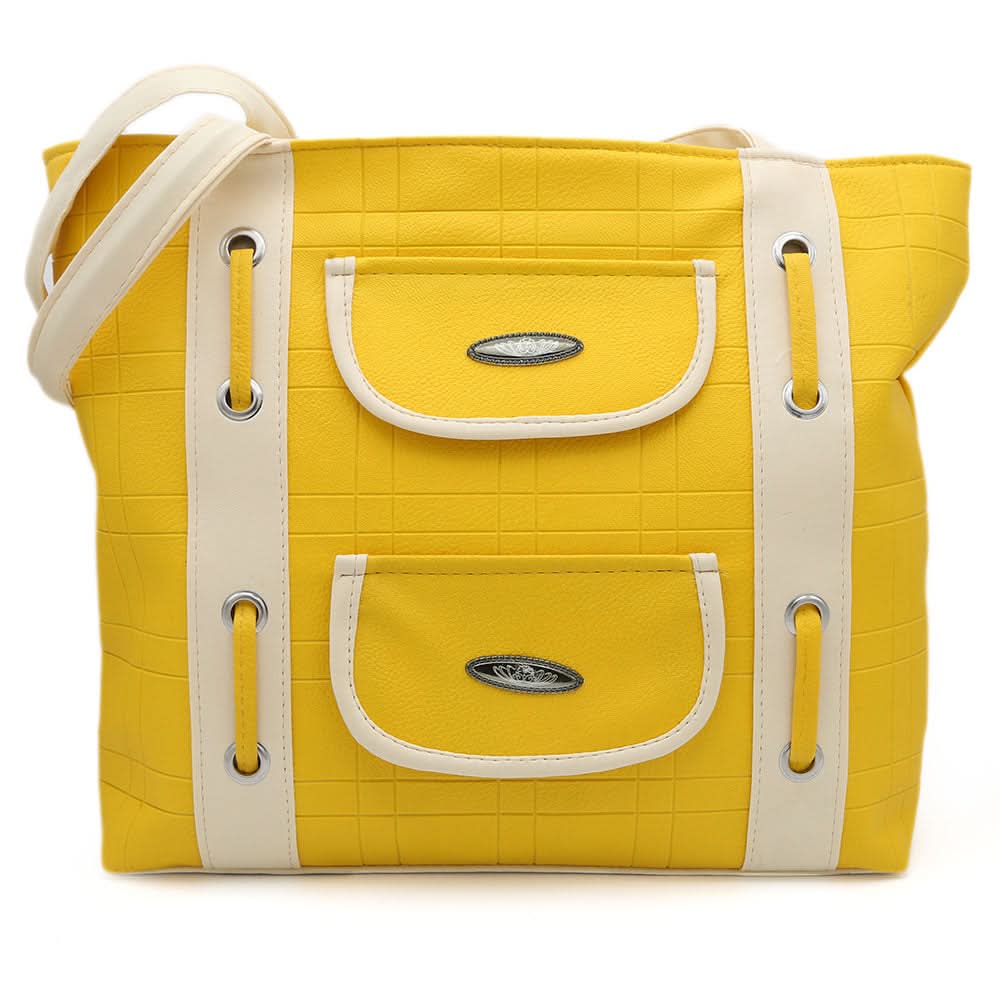 Women's Handbag (8653) - Yellow, Women, Bags, Chase Value, Chase Value