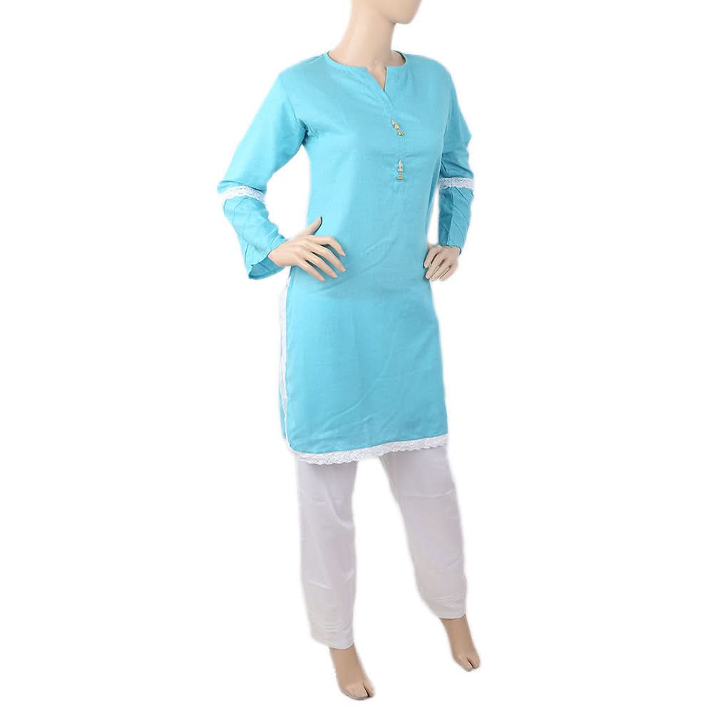 Women's Shalwar Suit - Blue, Women, Shalwar Suits, Chase Value, Chase Value