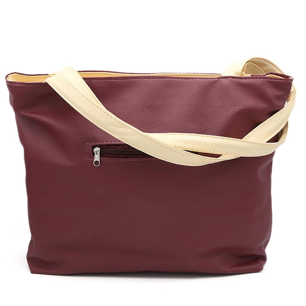 Women's Handbag (8653) - Maroon, Women, Bags, Chase Value, Chase Value