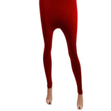 Women's Plain Tight - Maroon, Women, Pants & Tights, Chase Value, Chase Value