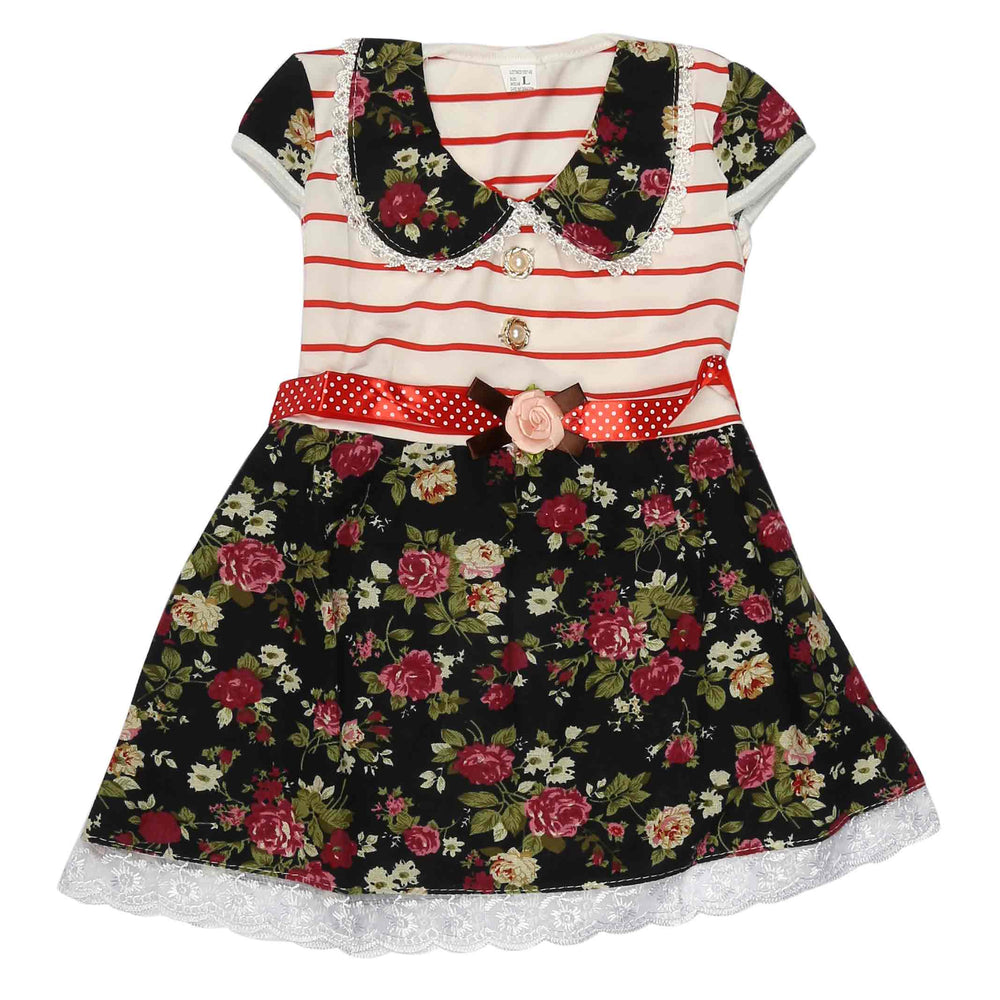 Girls Frock - Red, Kids, Girls Frocks, Chase Value, Chase Value