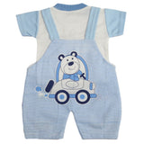 Newborn Boys Half Sleeves Romper - Blue, Kids, Newborn Boys Rompers, Chase Value, Chase Value