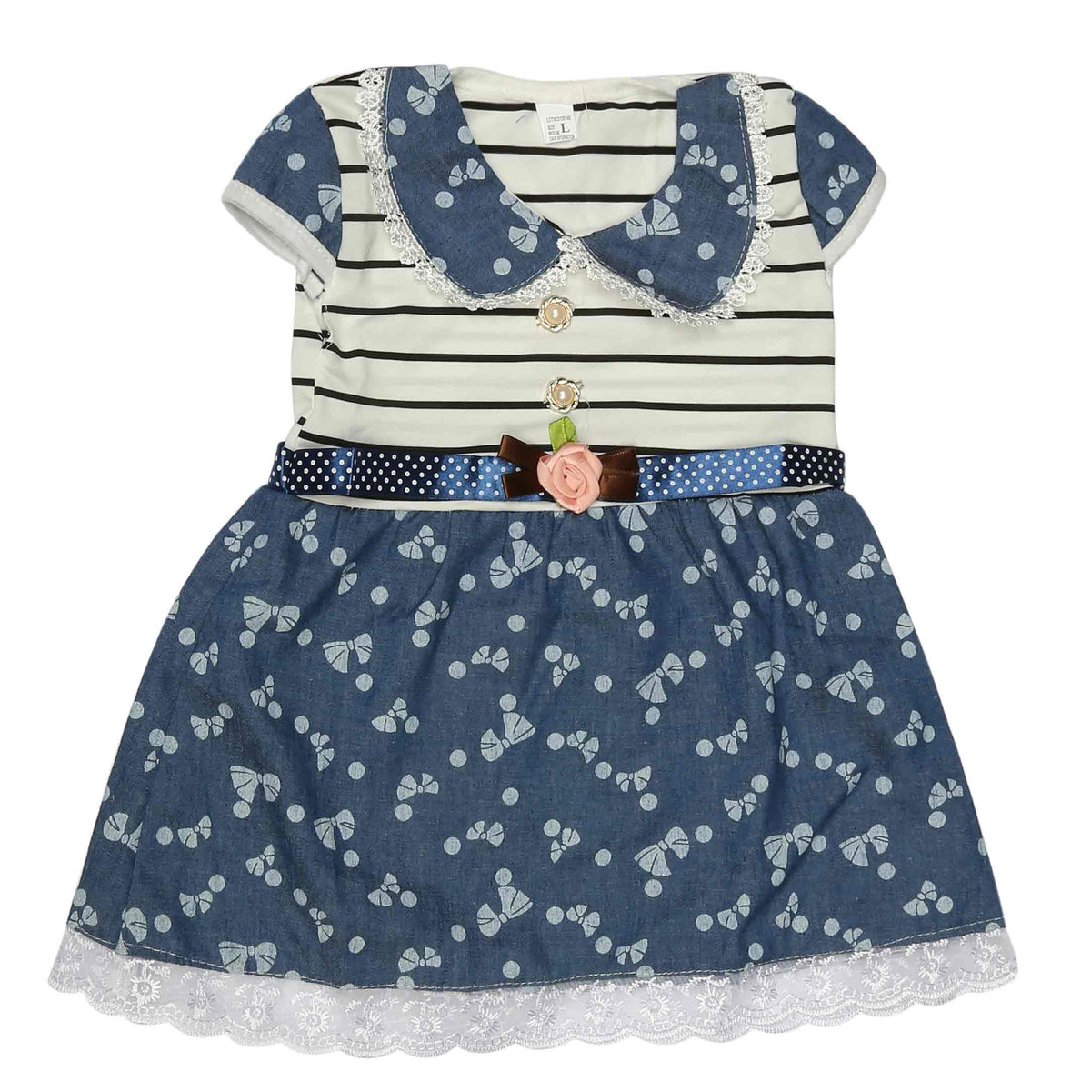 Girls Frock - Blue, Kids, Girls Frocks, Chase Value, Chase Value