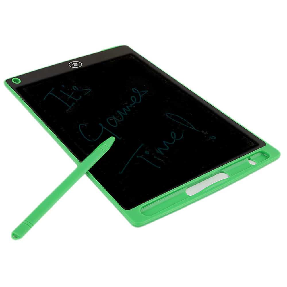 Electronic Digital LCD Writing Tablet - Green, Kids, Educational Toys, Chase Value, Chase Value