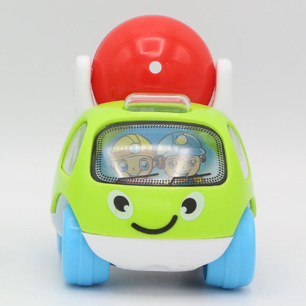 Kids Cartoon Car - Dark Green, Kids, Non-Remote Control, Chase Value, Chase Value