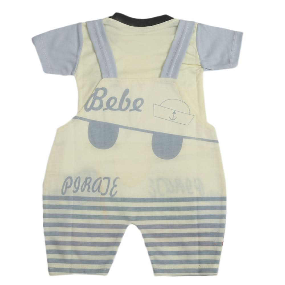 Newborn Boys Half Sleeves Romper - Dark Blue, Kids, Newborn Boys Rompers, Chase Value, Chase Value