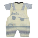 Newborn Boys Half Sleeves Romper - Dark Blue, Kids, Newborn Boys Rompers, Chase Value, Chase Value