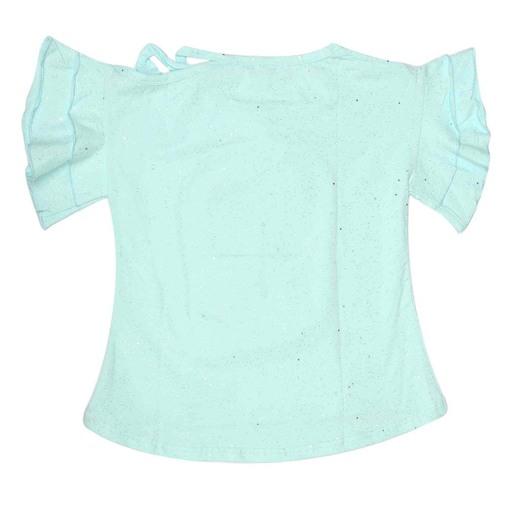 Girls Fancy T-Shirt - Light Blue, Kids, Girls T-Shirts, Chase Value, Chase Value