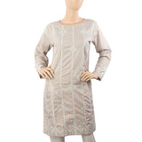 Women Embroidered Kurti - Light Grey, Women Ready Kurtis, Chase Value, Chase Value