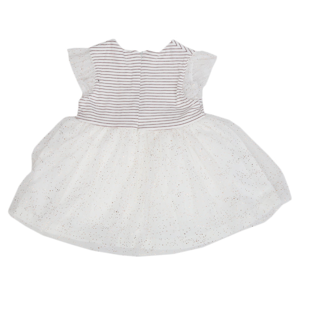 Newborn Girls Frock 2634 - Maroon, Kids, Newborn Girls Frocks, Chase Value, Chase Value