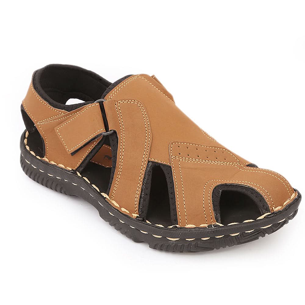 Men's Sandal (D-6) - Mustard, Men, Sandals, Chase Value, Chase Value