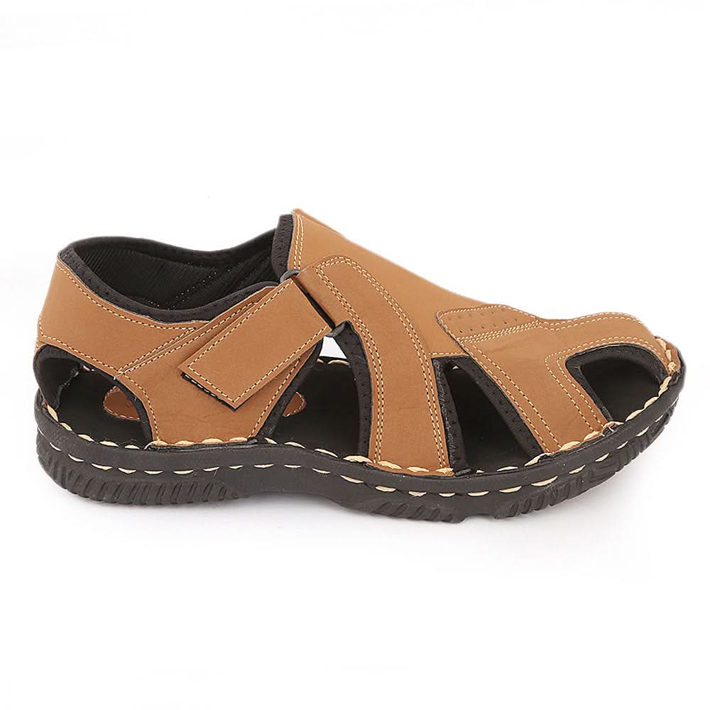 Men's Sandal (D-6) - Mustard, Men, Sandals, Chase Value, Chase Value
