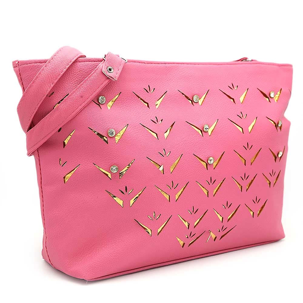 Women's Shoulder Bag ZH-49 - Pink, Women, Bags, Chase Value, Chase Value