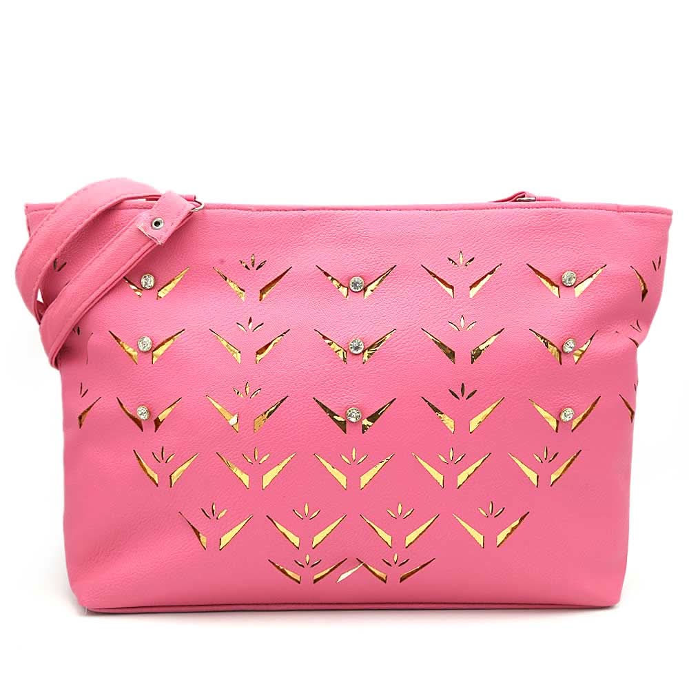 Women's Shoulder Bag ZH-49 - Pink, Women, Bags, Chase Value, Chase Value
