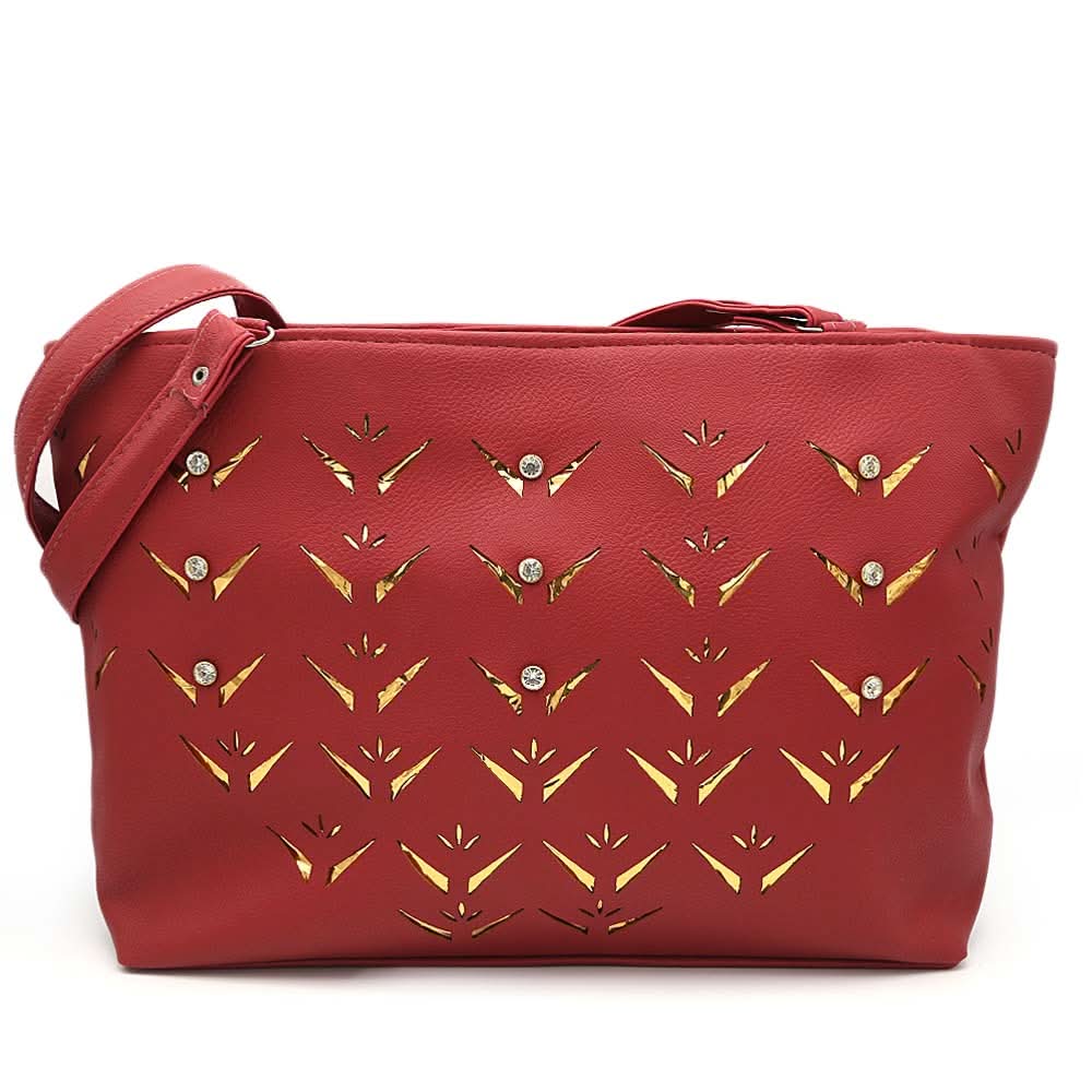Women's Shoulder Bag ZH-49 - Maroon, Women, Bags, Chase Value, Chase Value