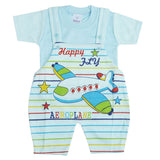 Newborn Boys Half Sleeves Romper - Blue, Kids, Newborn Boys Rompers, Chase Value, Chase Value