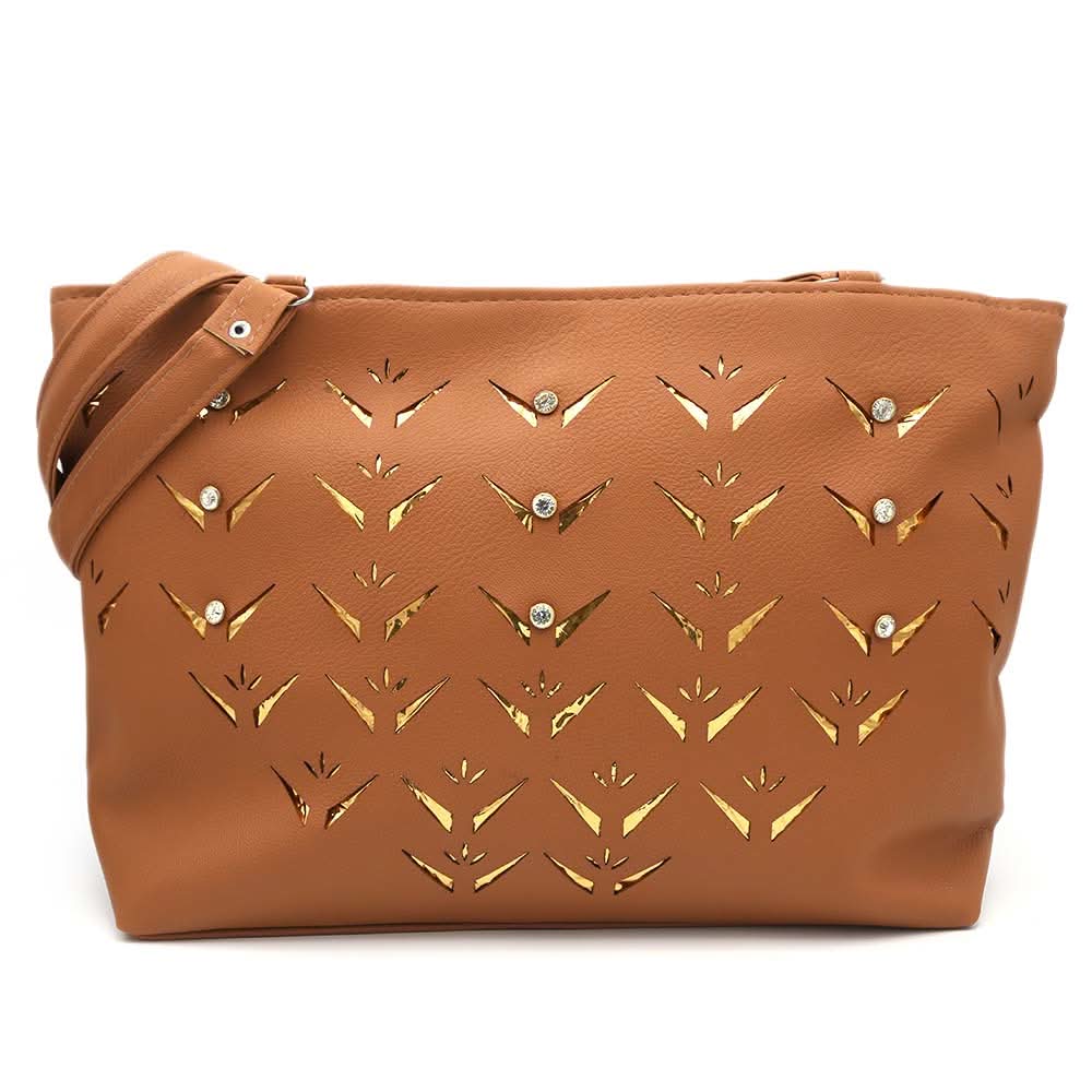 Women's Shoulder Bag ZH-49 - Brown, Women, Bags, Chase Value, Chase Value