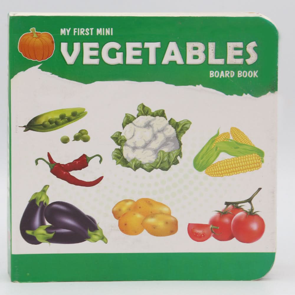 Mini Board Book - Green, Kids, Educational Toys, Chase Value, Chase Value