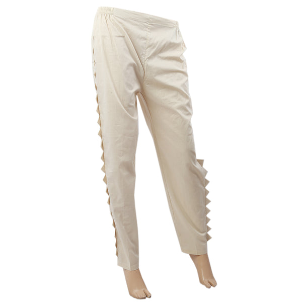 Women Woven Trouser - Skin, Women Pants & Tights, Chase Value, Chase Value