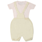 Newborn Boys Half Sleeves Romper - Peach, Kids, Newborn Boys Rompers, Chase Value, Chase Value
