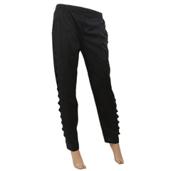 Women Woven Trouser - Black, Women Pants & Tights, Chase Value, Chase Value