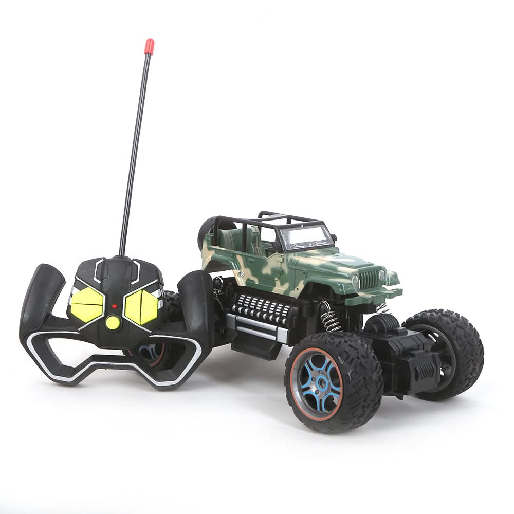 Remote Control Jeep - Green, Kids, Remote Control, Chase Value, Chase Value