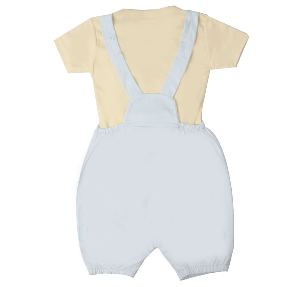 Newborn Boys Half Sleeves Romper - Fawn, Kids, Newborn Boys Rompers, Chase Value, Chase Value