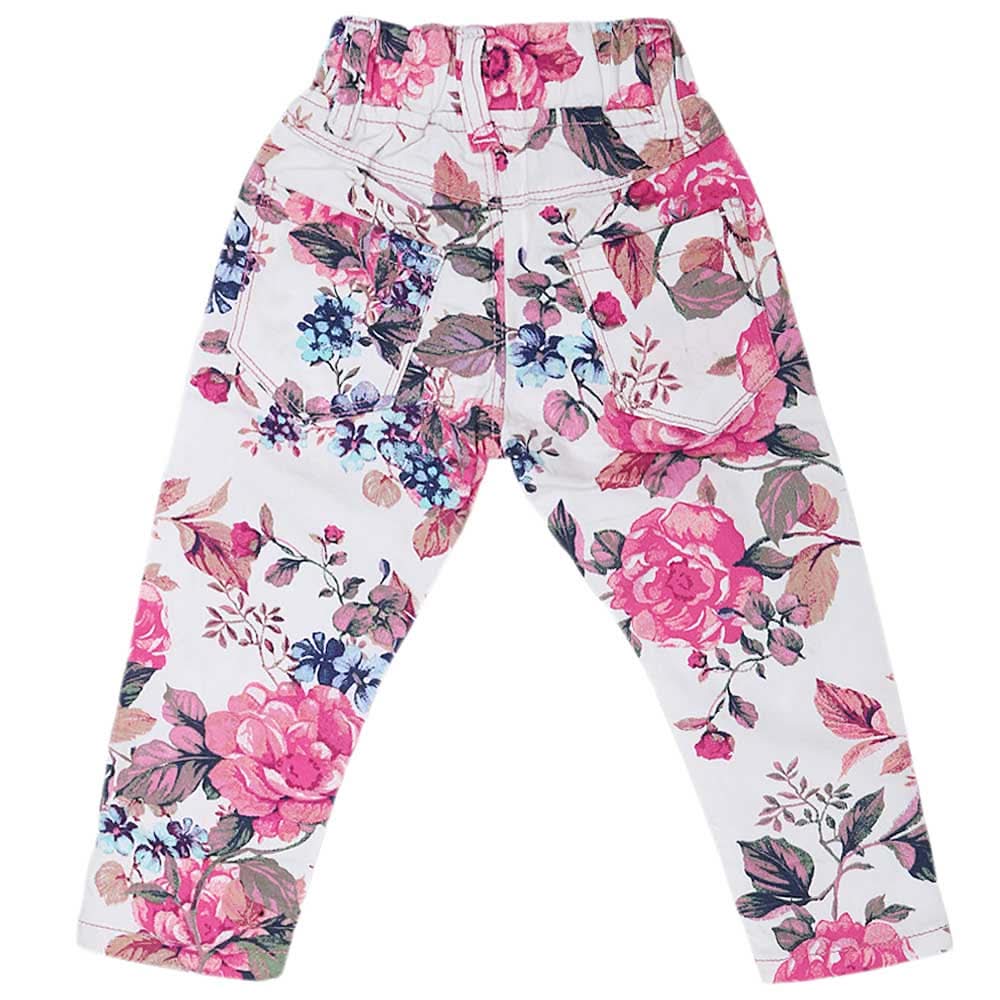 Girls Printed Pant - Pink, Kids, Girls Sets And Suits, Chase Value, Chase Value