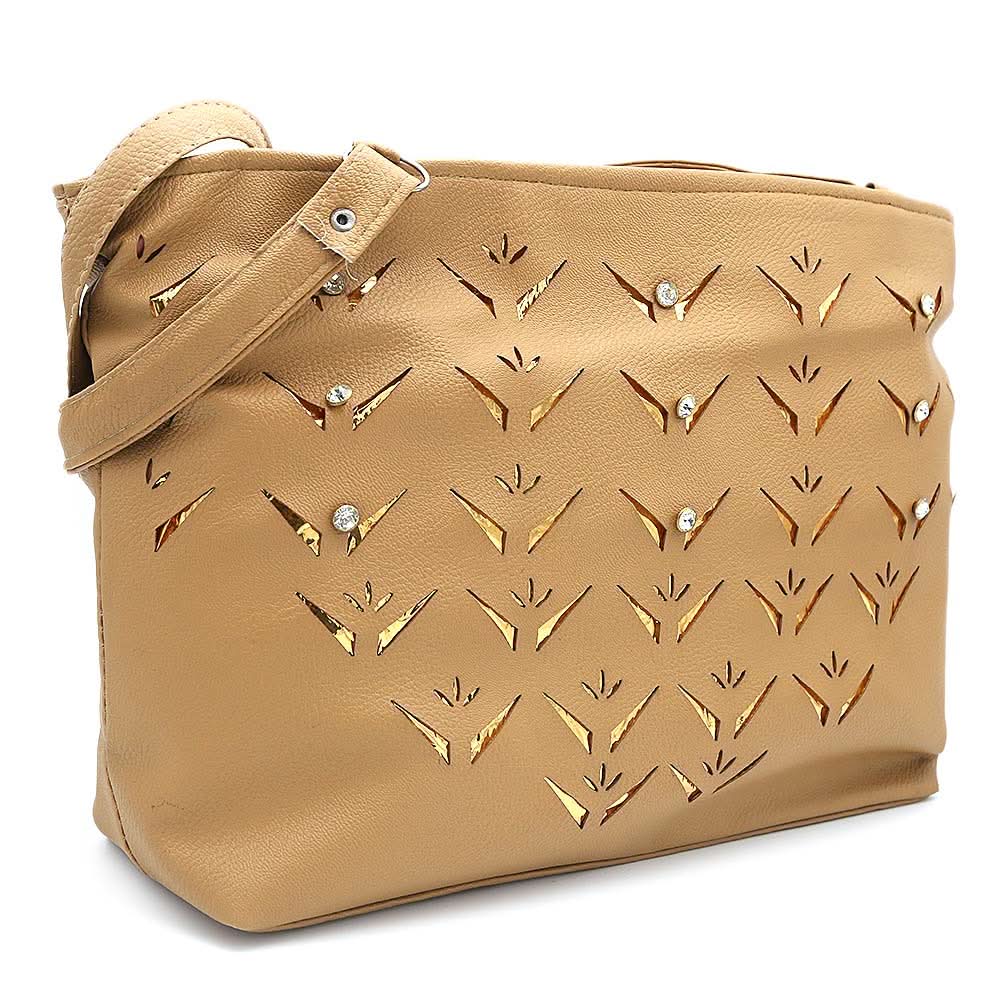 Women's Shoulder Bag ZH-49 - Beige, Women, Bags, Chase Value, Chase Value