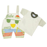 Newborn Boys Half Sleeves Romper - Green, Kids, Newborn Boys Rompers, Chase Value, Chase Value