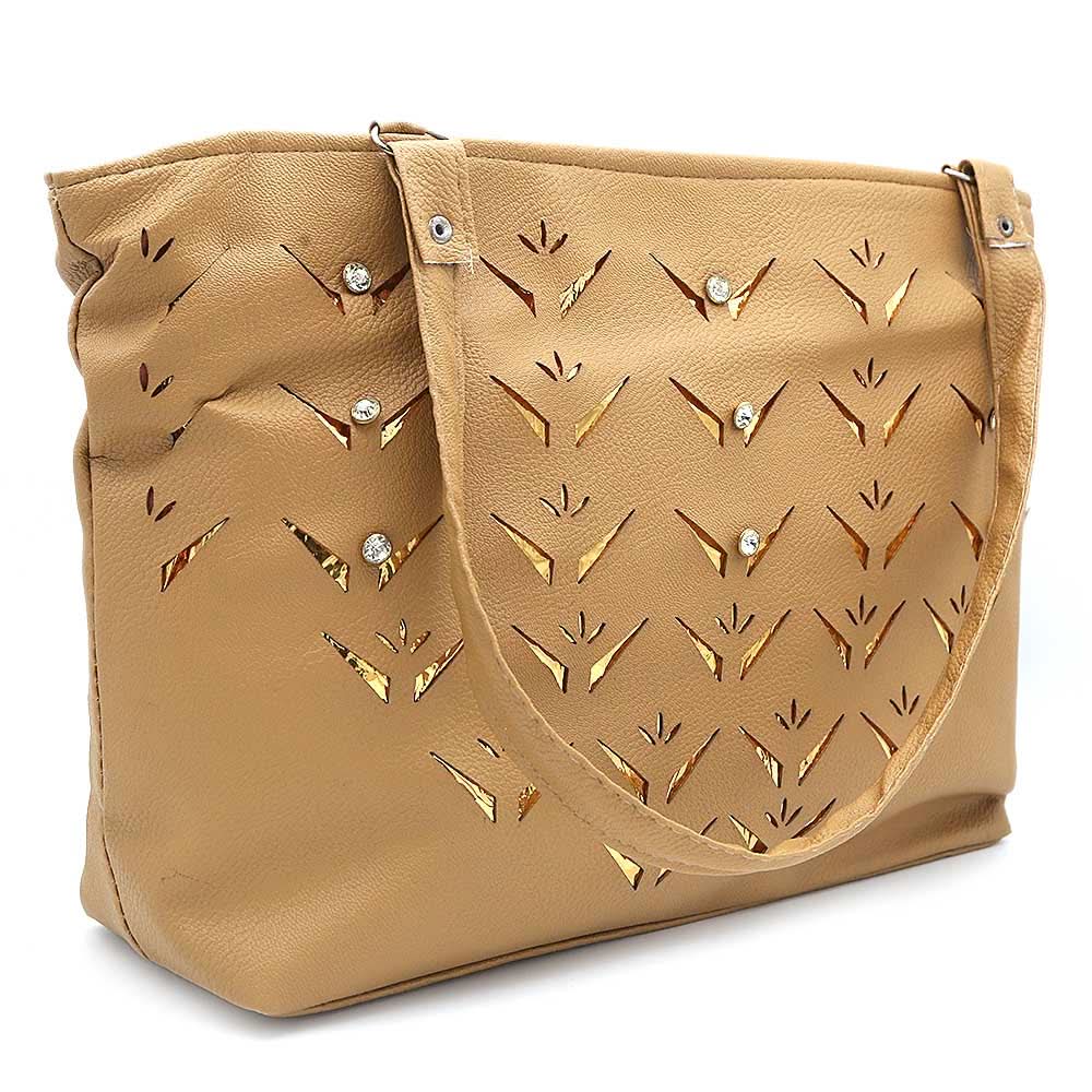 Women's Shoulder Bag ZH-49 - Beige, Women, Bags, Chase Value, Chase Value