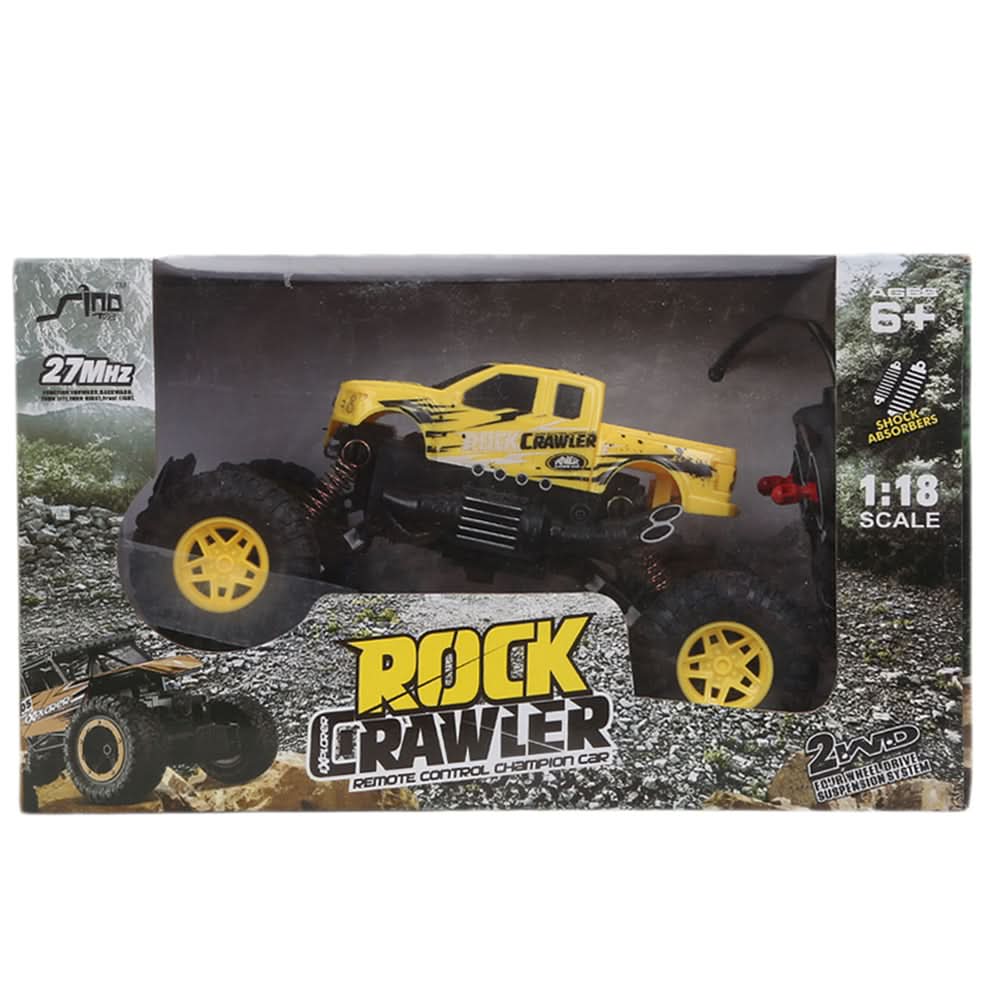 Remote Control Car - Yellow, Kids, Remote Control, Chase Value, Chase Value
