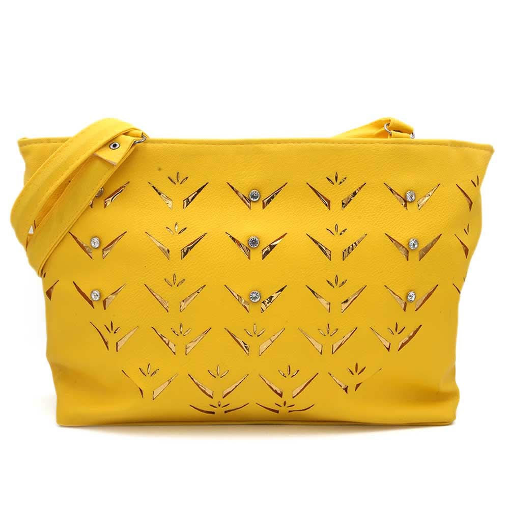 Women's Shoulder Bag ZH-49 - Yellow, Women, Bags, Chase Value, Chase Value