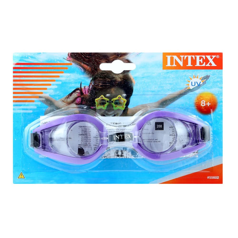 Intex Swimming Goggles - Purple, Kids, Swimming, Chase Value, Chase Value