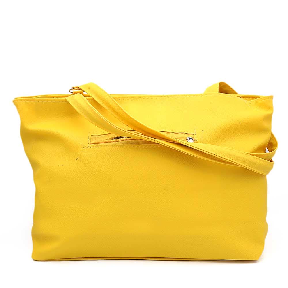Women's Shoulder Bag ZH-49 - Yellow, Women, Bags, Chase Value, Chase Value