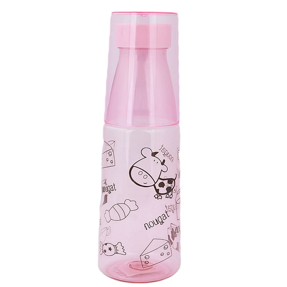 Water Bottle With Glass - Pink, Home & Lifestyle, Glassware & Drinkware, Chase Value, Chase Value