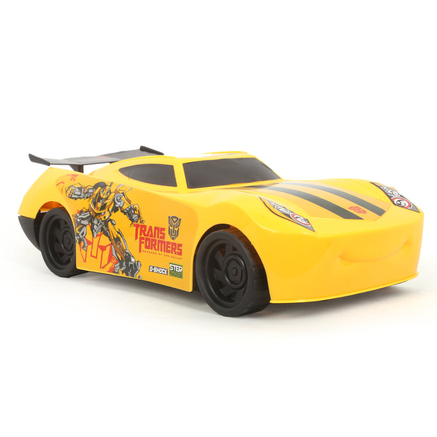 Friction Car - Yellow, Kids, Non-Remote Control, Chase Value, Chase Value