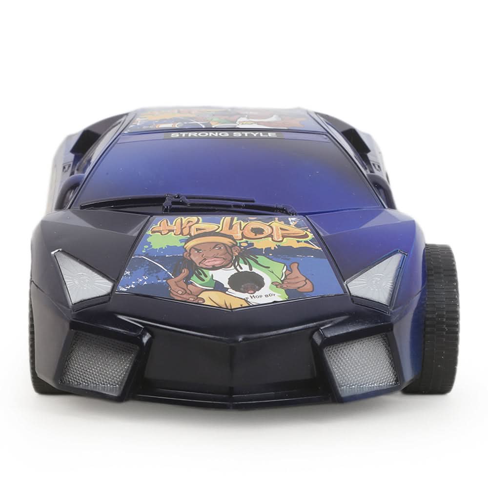 Friction Car - Blue, Kids, Non-Remote Control, Chase Value, Chase Value
