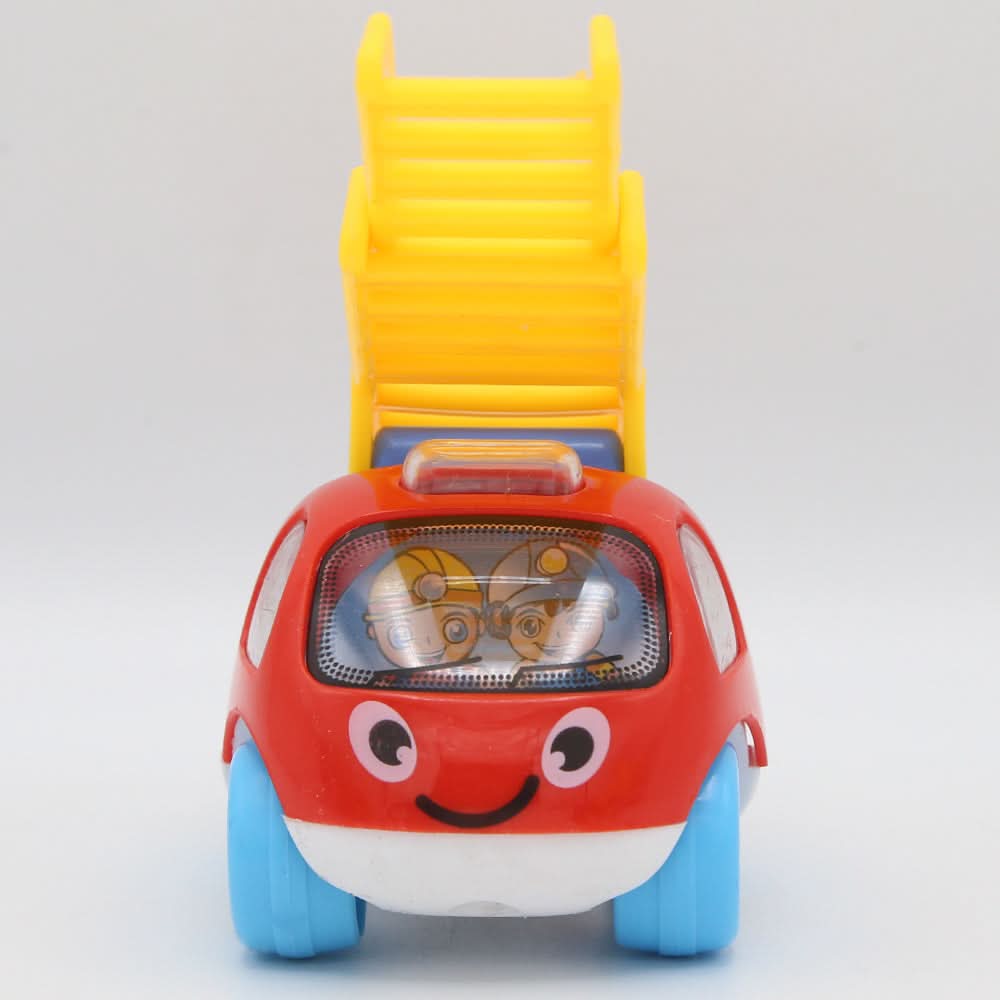 Kids Cartoon Car - Red, Kids, Non-Remote Control, Chase Value, Chase Value