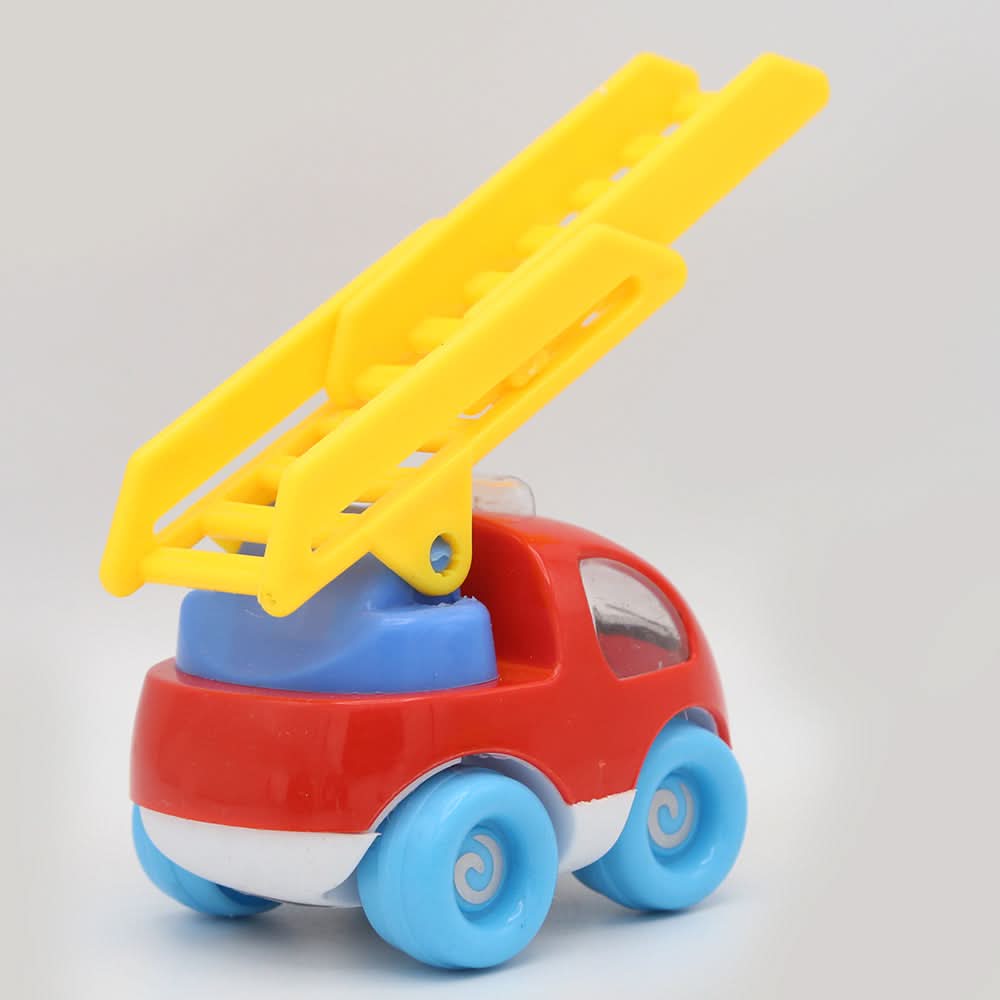 Kids Cartoon Car - Red, Kids, Non-Remote Control, Chase Value, Chase Value