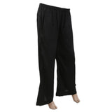 Women's Plain Georgette Trouser - Black, Women, Pants & Tights, Chase Value, Chase Value
